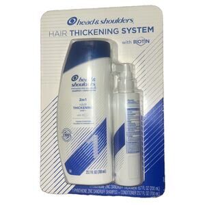 Head & Shoulders Hair Thickening 2 in1 Shampoo, Conditioner, Treatment Set